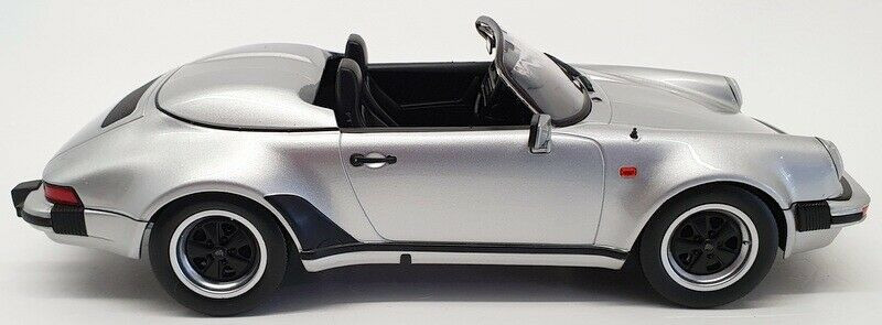 1/18 KK-Scale 1989 Porsche 911 Speedster (Silver) Car Model