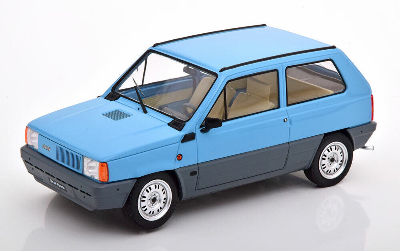 Diecast model cars Fiat Panda 1/18 KK Scale 35 MK 1 blue 1980 