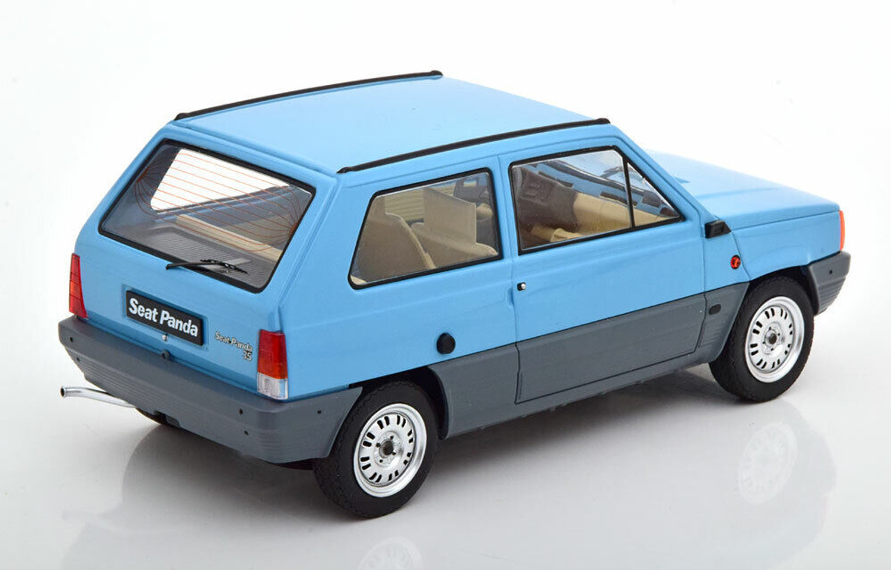 1/18 KK-Scale 1980 Seat Panda 35 MK I (Light Blue) Diecast Car Model