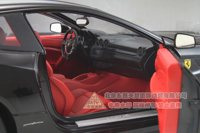 1/18 Hot Wheels Ferrari FF (Black) Diecast Car Model