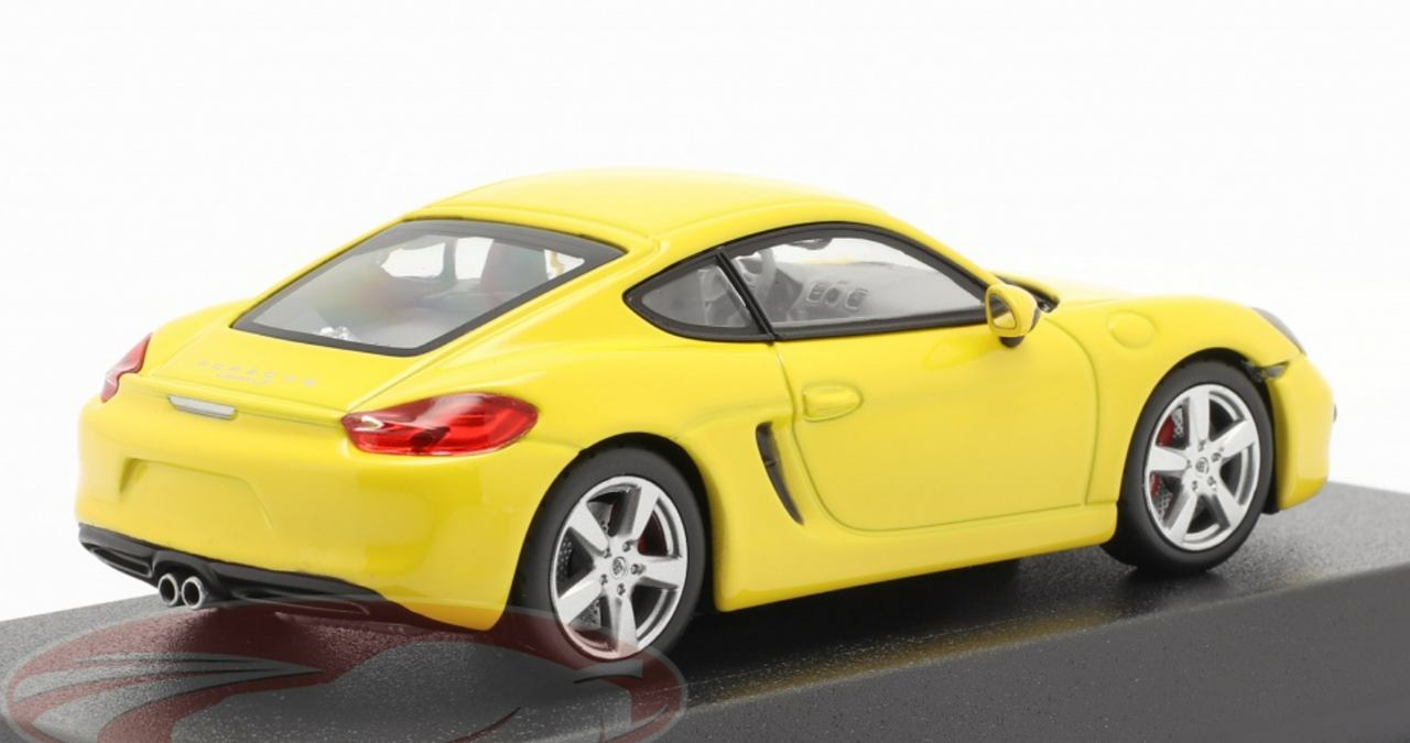 1/43 Norev 2013 Porsche Cayman S 981 (Yellow) Car Model