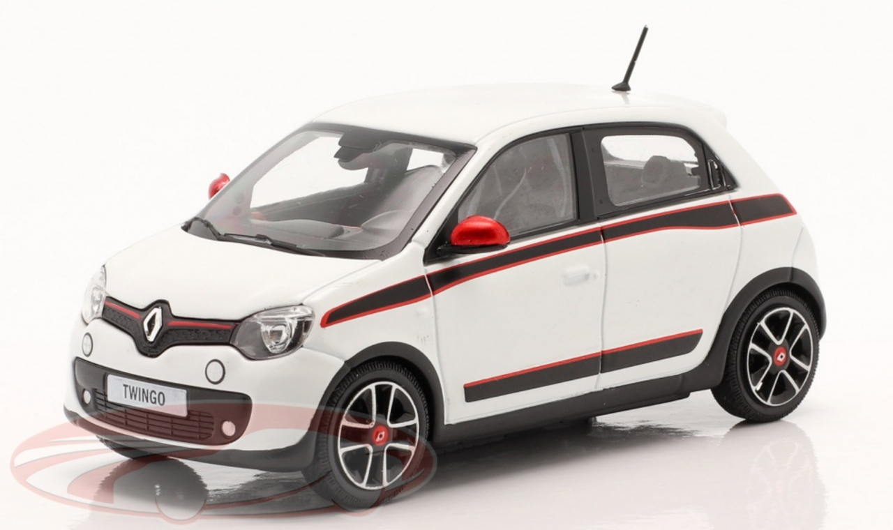 1/43 Norev 2014 Renault Twingo Generation 3 (White) Car Model