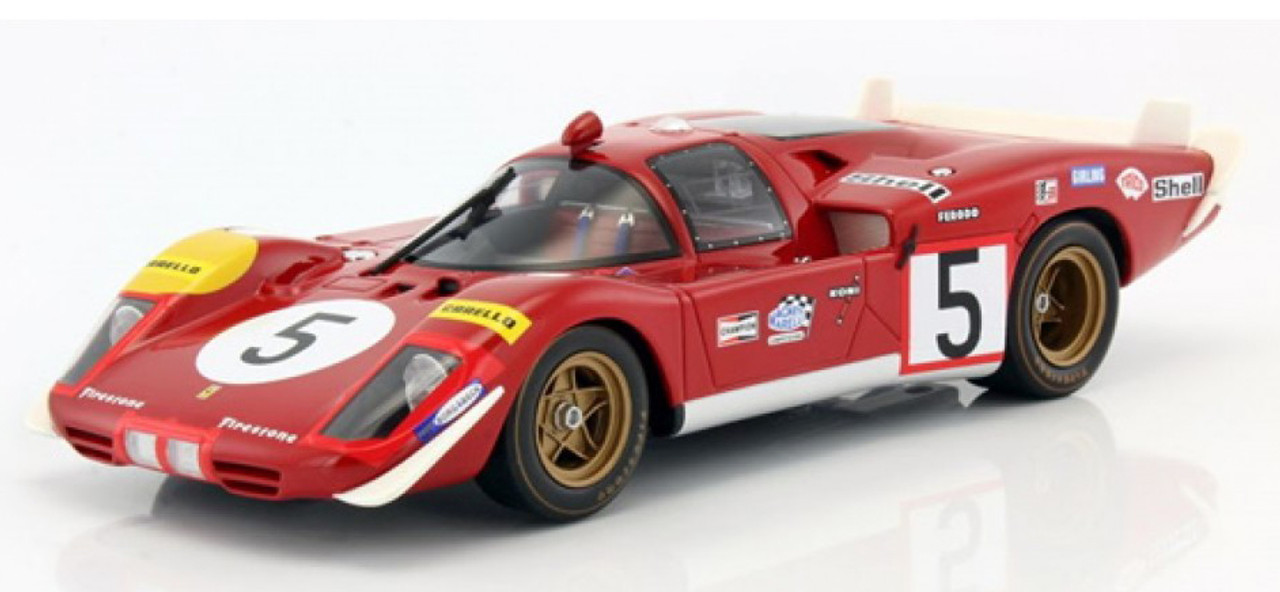 1/18 CMR 1970 Ferrari 512S #5 24h LeMans SpA Ferrari SEFAC Jacky Ickx,  Peter Schetty Car Model