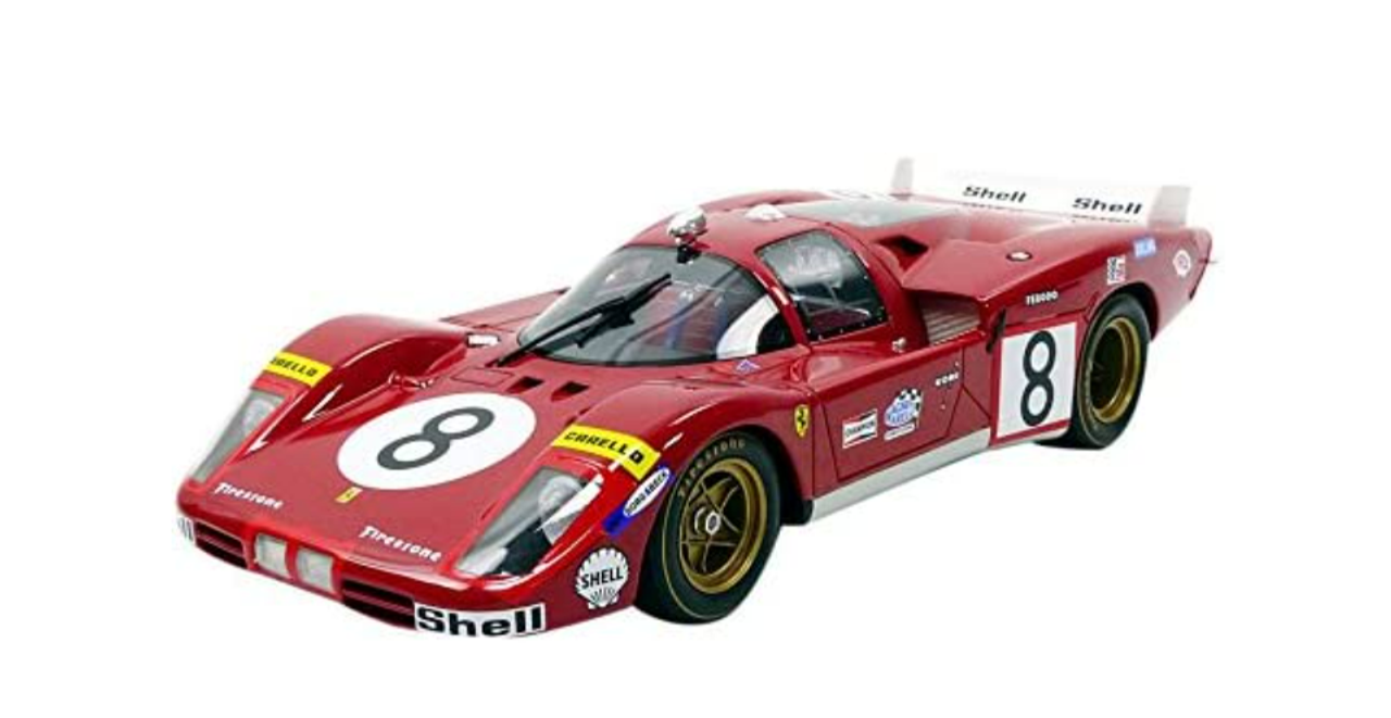 1/18 CMR 1970 Ferrari 512S Long Tail #8 24h LeMans S.E.F.A.C. Ferrari Arturo Merzario, Clay Regazzoni Car Model