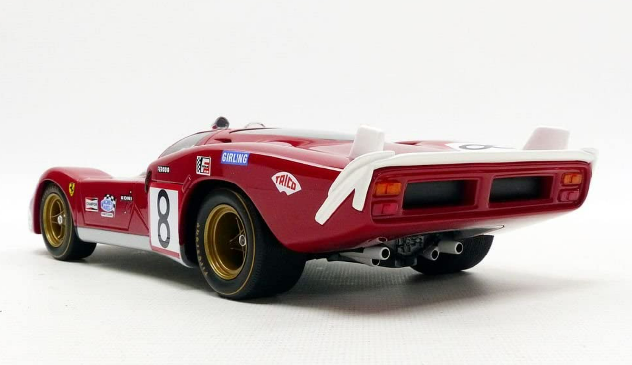 1/18 CMR 1970 Ferrari 512S Long Tail #8 24h LeMans S.E.F.A.C. Ferrari Arturo Merzario, Clay Regazzoni Car Model