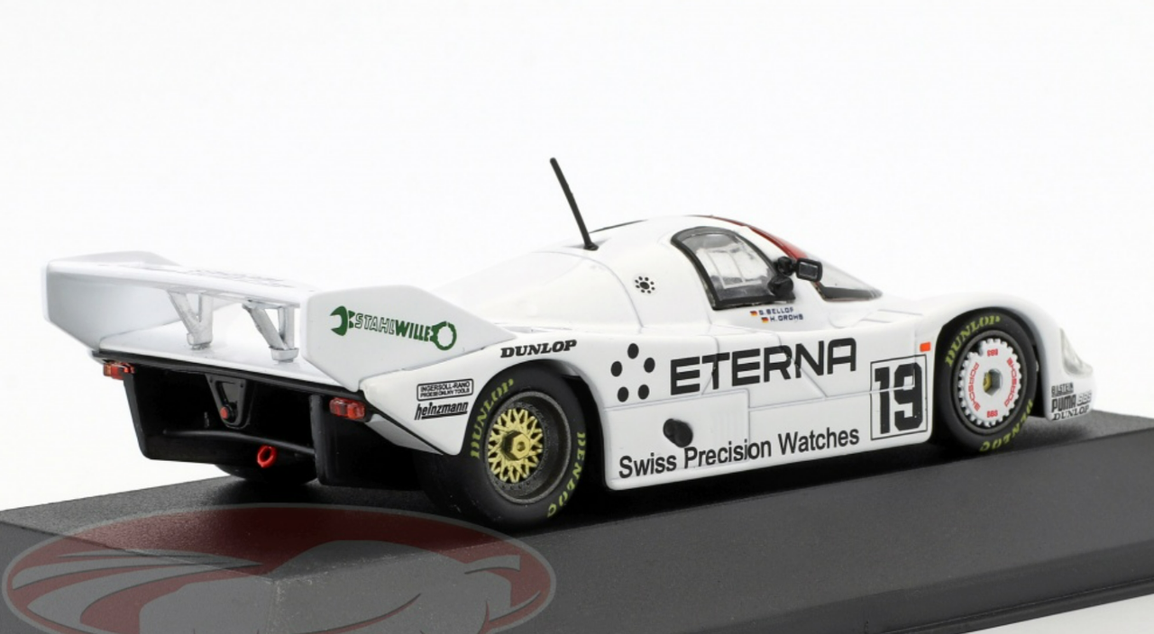 1/43 CMR 1984 Porsche 956K Brun #19 5th 1000km Brands Hatch Team Warsteiner Brun Stefan Bellof, Harald Grohs Car Model