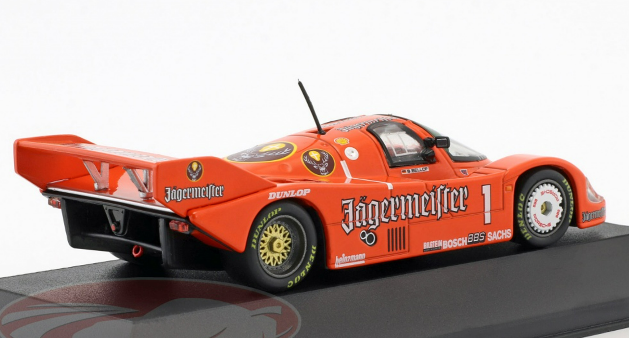 1/43 CMR 1985 Porsche 956B #1 5th Norisring Trophy 200 miles Norisring Brun Motorsport Stefan Bellof Car Model