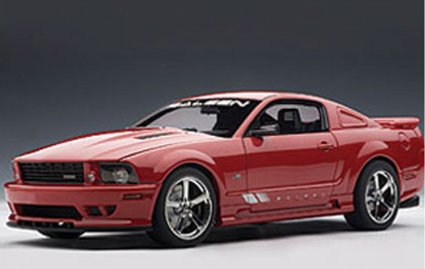 AUTOART 1⁄18 SALEEN MUSTANG S281 (ORNAGE) Sports car Car model