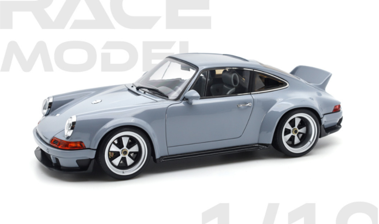 1/18 POPRACE Porsche 911 964 Singer DLS (Grey) Resin Car Model ...