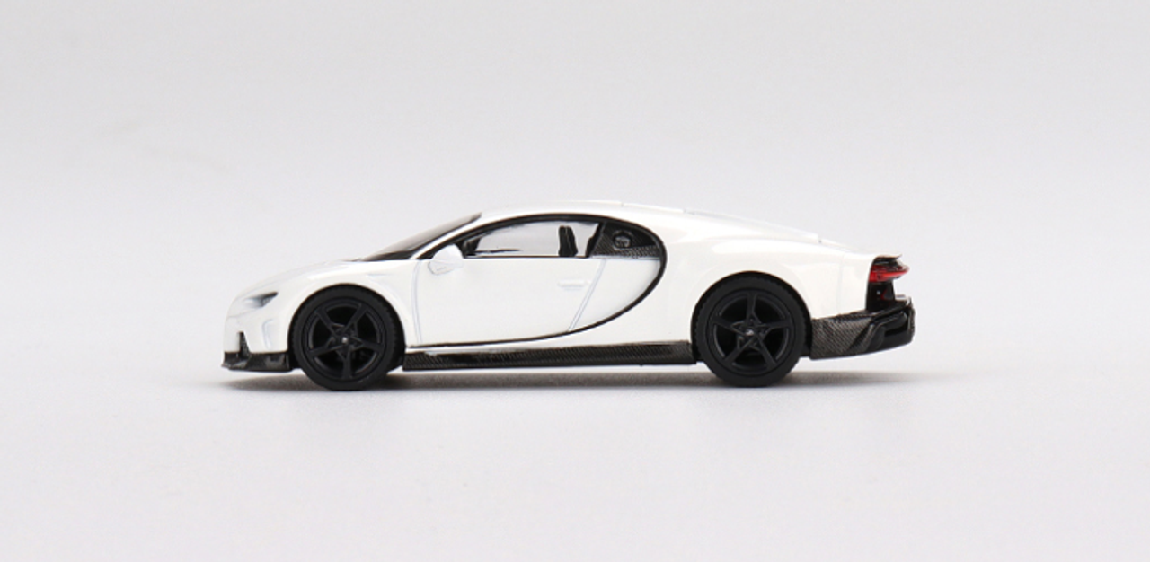 1/64 MINI GT Bugatti Chiron Super Sport White Diecast Car Model
