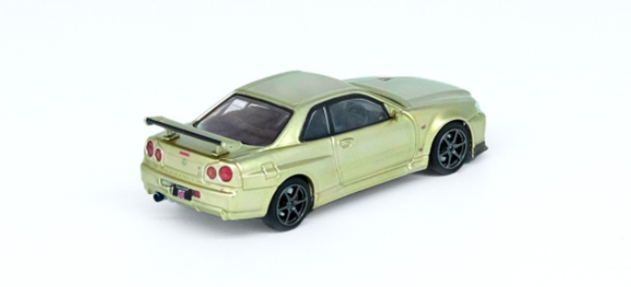 1/64 INNO NISSAN SKYLINE GT-R (R34) V-Spec II Nür Millennium Jade