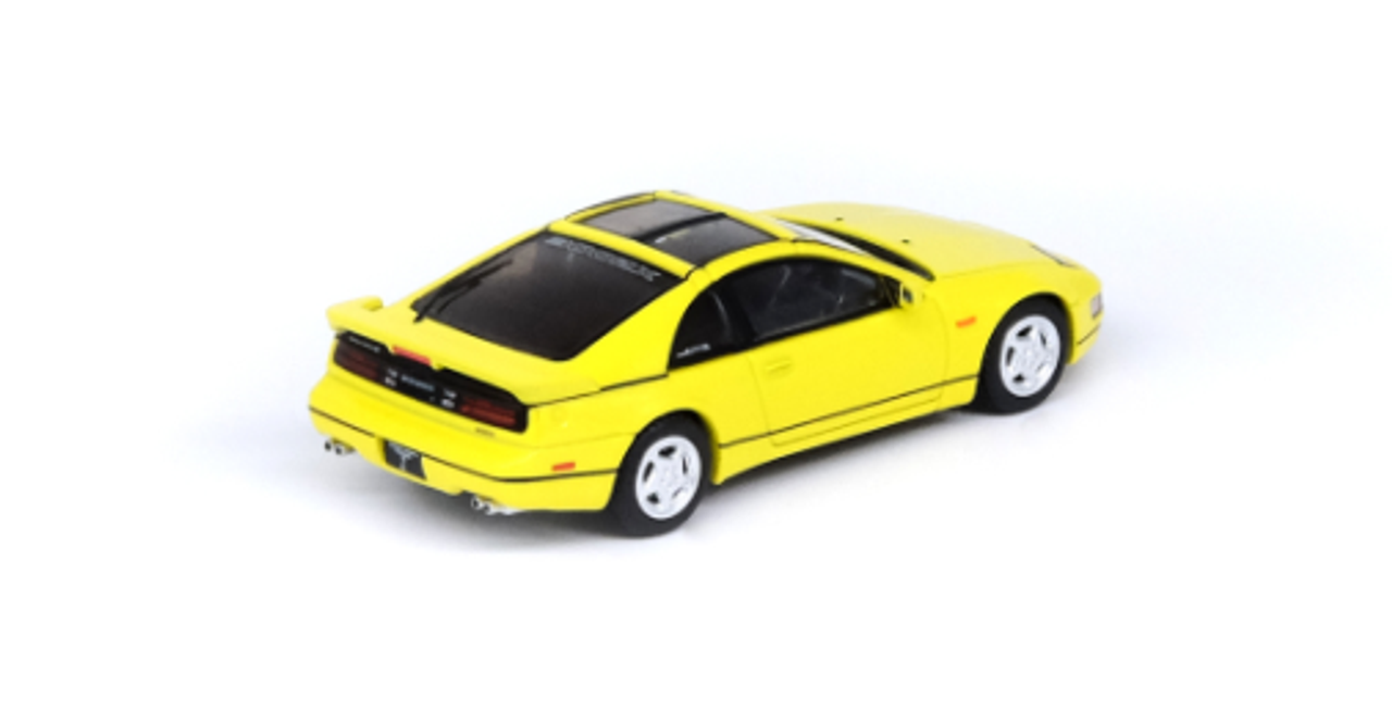 1/64 INNO NISSAN FAIRLADY Z (Z32) Yellow Pearlglow With Extra Wheels