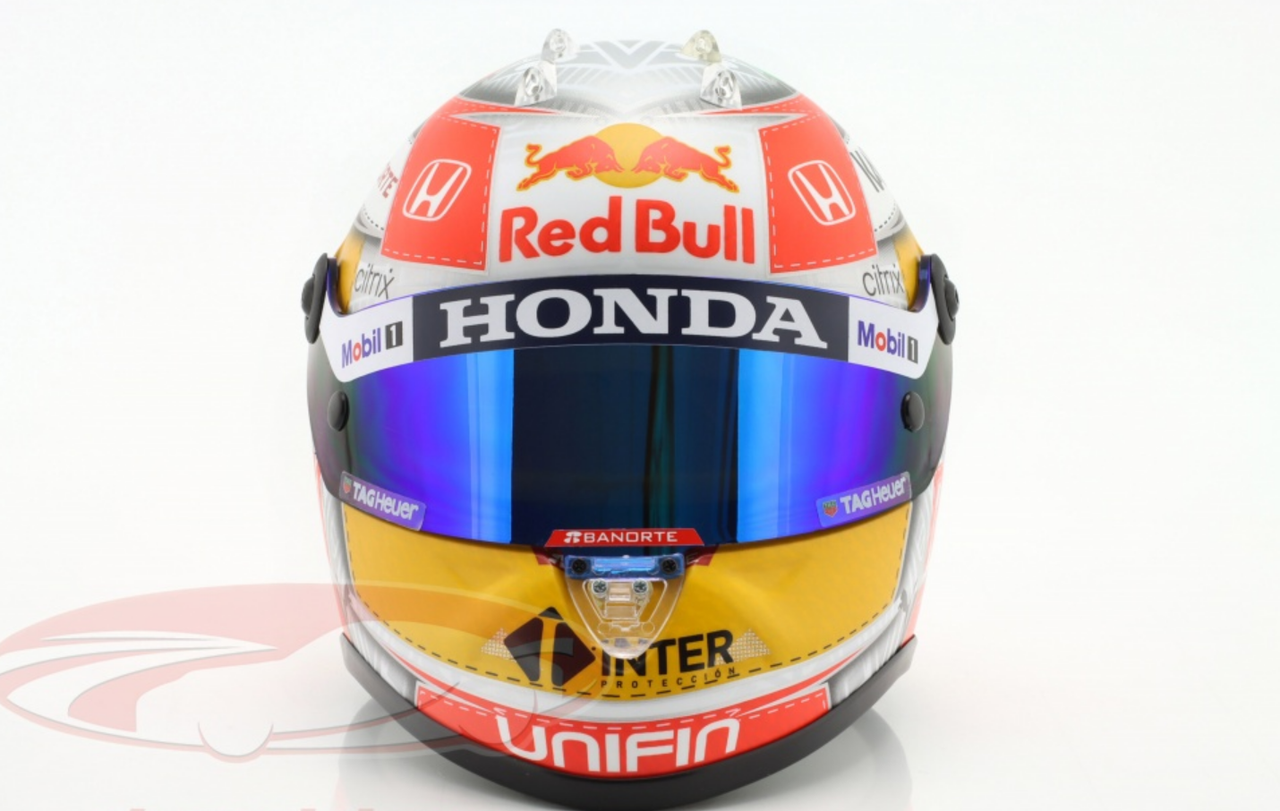 1/2 Schuberth 2022 Sergio Perez #11 6th Austria GP Formula 1 Helmet Model