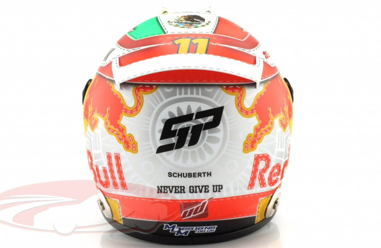1/2 Schuberth 2022 Sergio Perez #11 6th Austria GP Formula 1 Helmet Model