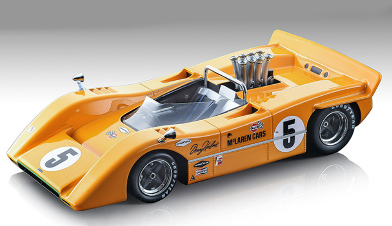 1/18 Technomodel 1968 McLaren M8A #5 winner Road America Can-Am Champion McLaren Cars Ltd. Denny HulmeCar Model
