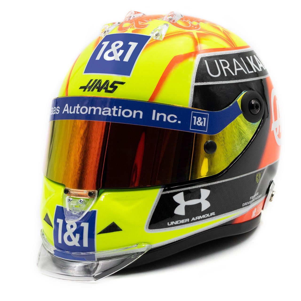 SCHUBERTH HELMET - F2 PORTACHIAVI CASCO - KEYRING HELMET DALLARA TEAM PREMA  RACING N 20 SEASON MICK SCHUMACHER 2020 F2 WORLD CHAMPION