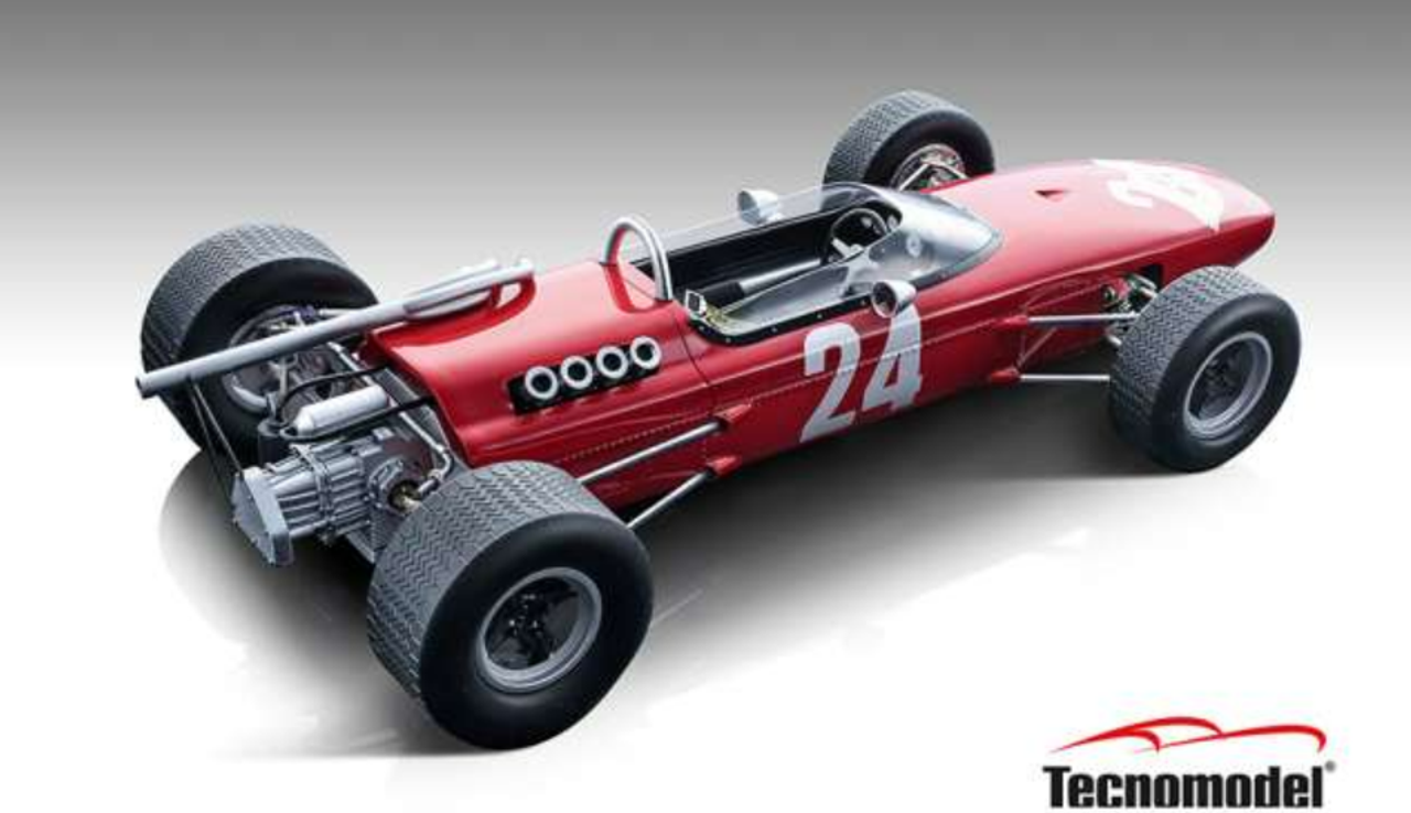 1/18 Technomodel 1967 McLaren M4A #24 2nd GP Rouen Formula 2 Bruce McLaren Resin Car Model Limited 100 Pieces