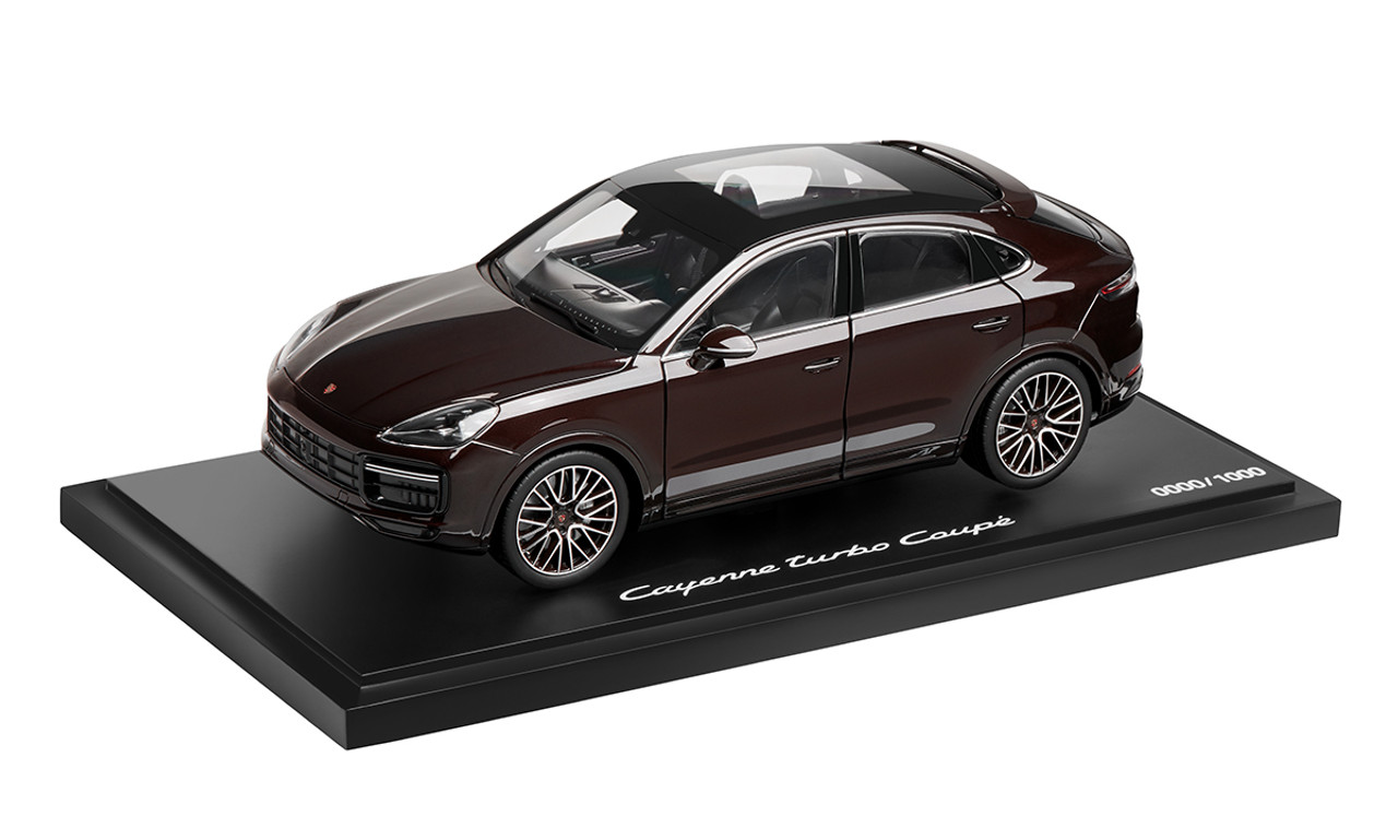 1/18 Dealer Edition 2019 Porsche Cayenne Turbo Coupe (Mahogany Brown Metallic) Resin Car Model Limited