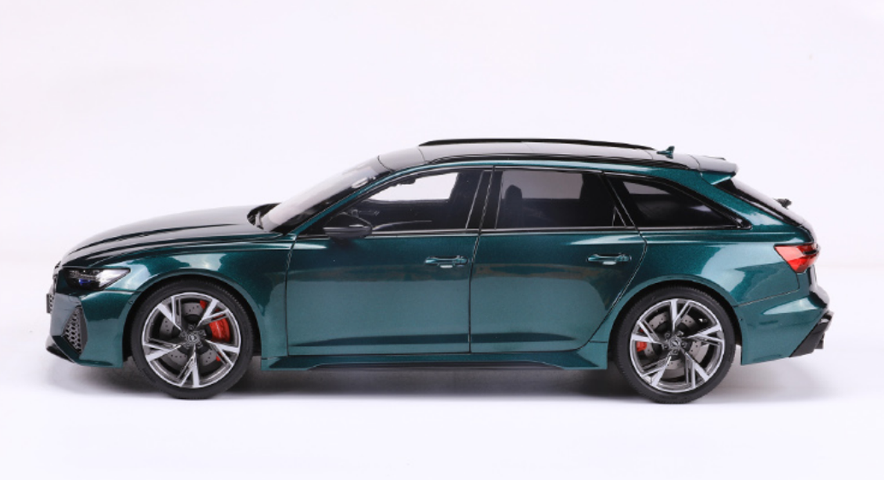 1/18 Polar Master Audi RS6 C8 (Green) Diecast Car Model