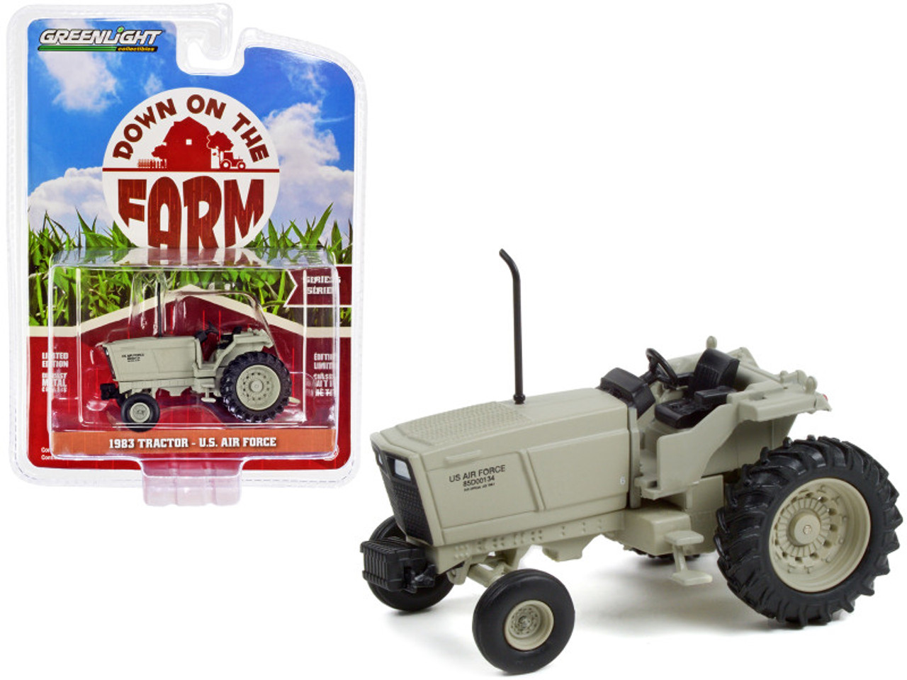 1983 Tractor Matt Gray "U.S. Air Force" "Down on the Farm" Series 6 1/64 Diecast Model by Greenlight