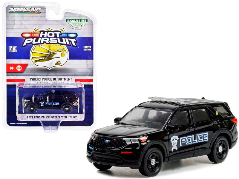 2022 Ford Police Interceptor Utility Black 