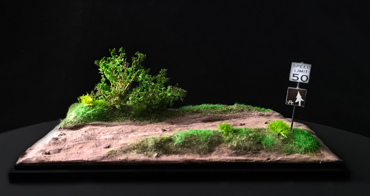 1/64 MoreArt Off Road Diorama Scene (car models & figures NOT included)