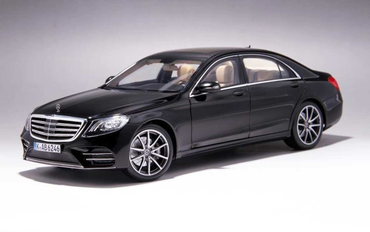 1/18 Norev Mercedes-Benz MB S-Class S-Klasse AMG-Line S450L (Black) Diecast Car Model