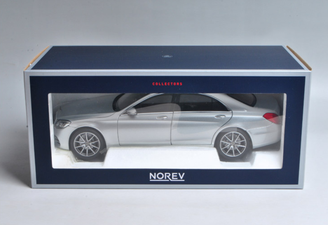 1/18 Norev Mercedes-Benz MB S-Class S-Klasse S450L (Silver) Diecast Car Model