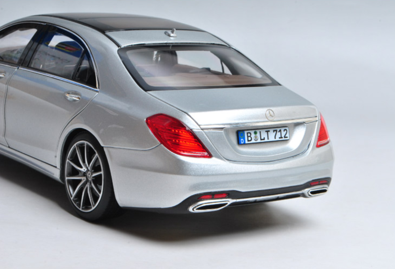 1/18 Norev Mercedes-Benz MB S-Class S-Klasse S450L (Silver) Diecast Car Model