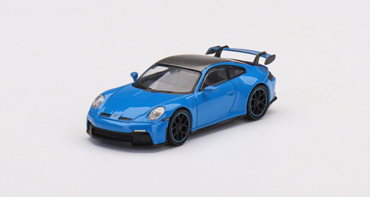 1/64 MINI GT Porsche 911 (992) GT3 Shark Blue Diecast Car Model