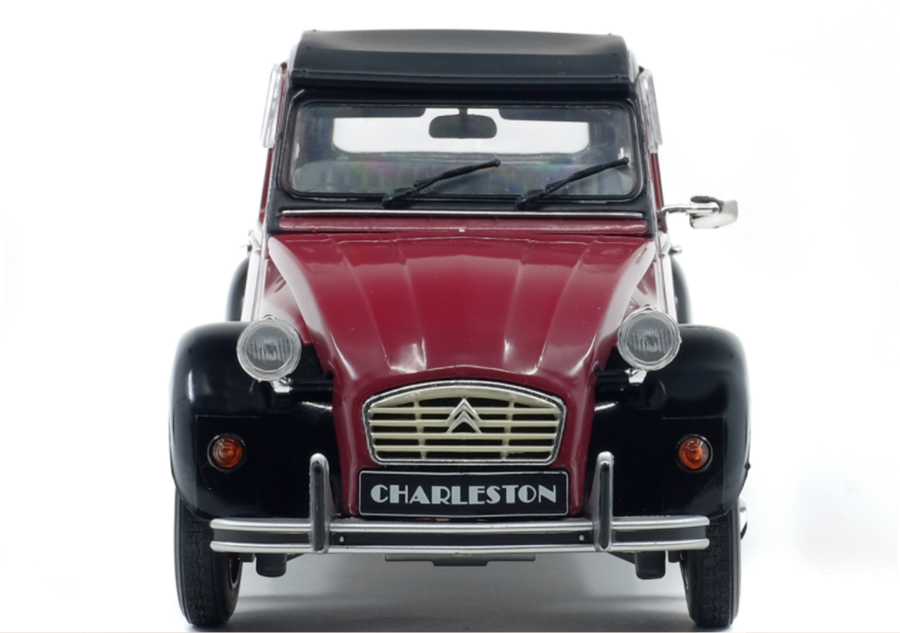  1/18 Solido Citroën 2 CV 6 Charleston 1982  Diecast 2 door open