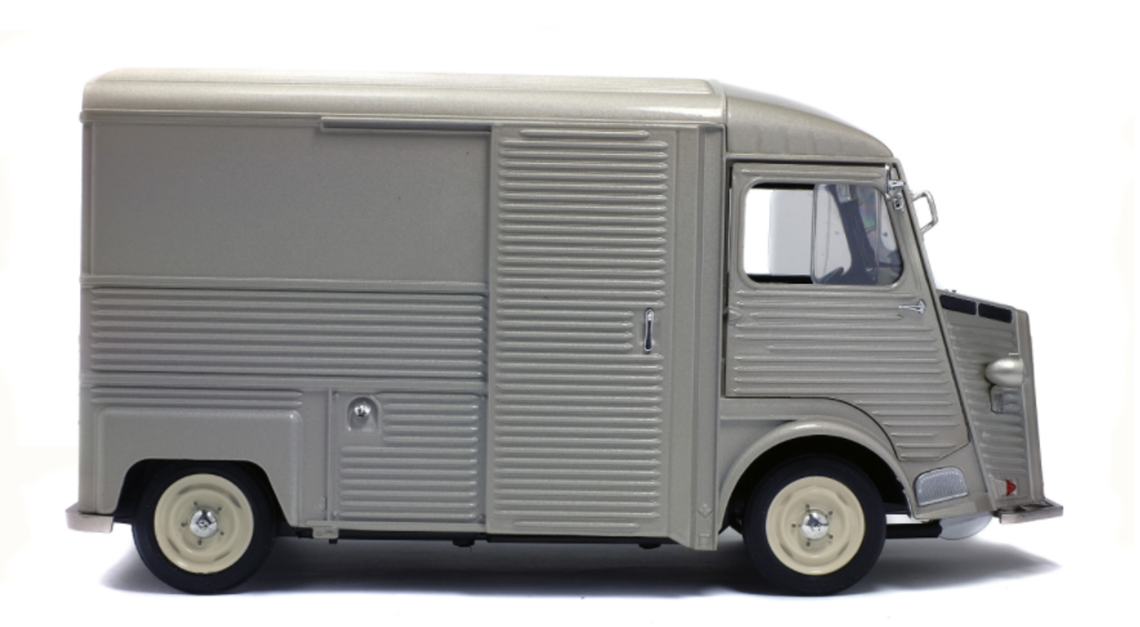 1/18 Solido 1969 Citroën Type HY Gris Metal Diecast Car Model