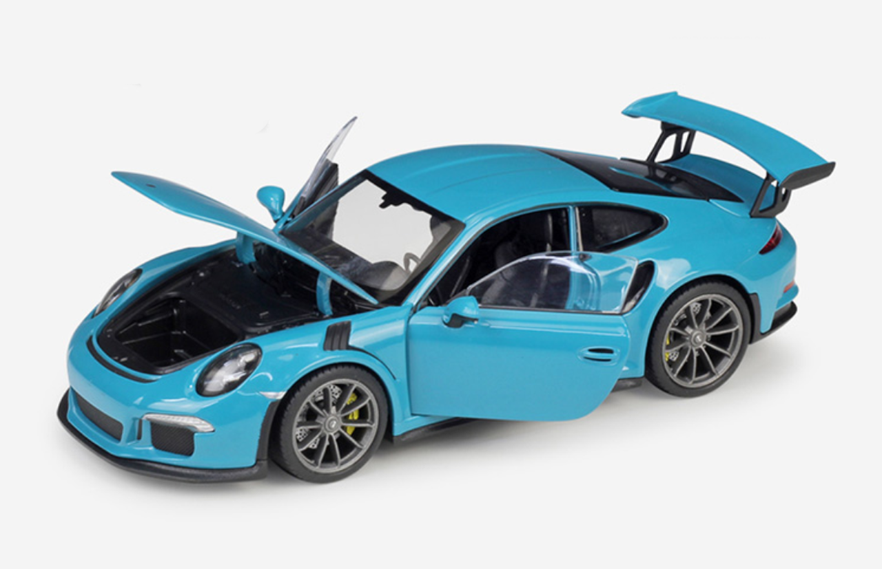WELLY Porsche 911 GT3 RS 2016 Modellauto 1:34 Sportwagen Coupé KFZ Auto DIE-CAST 