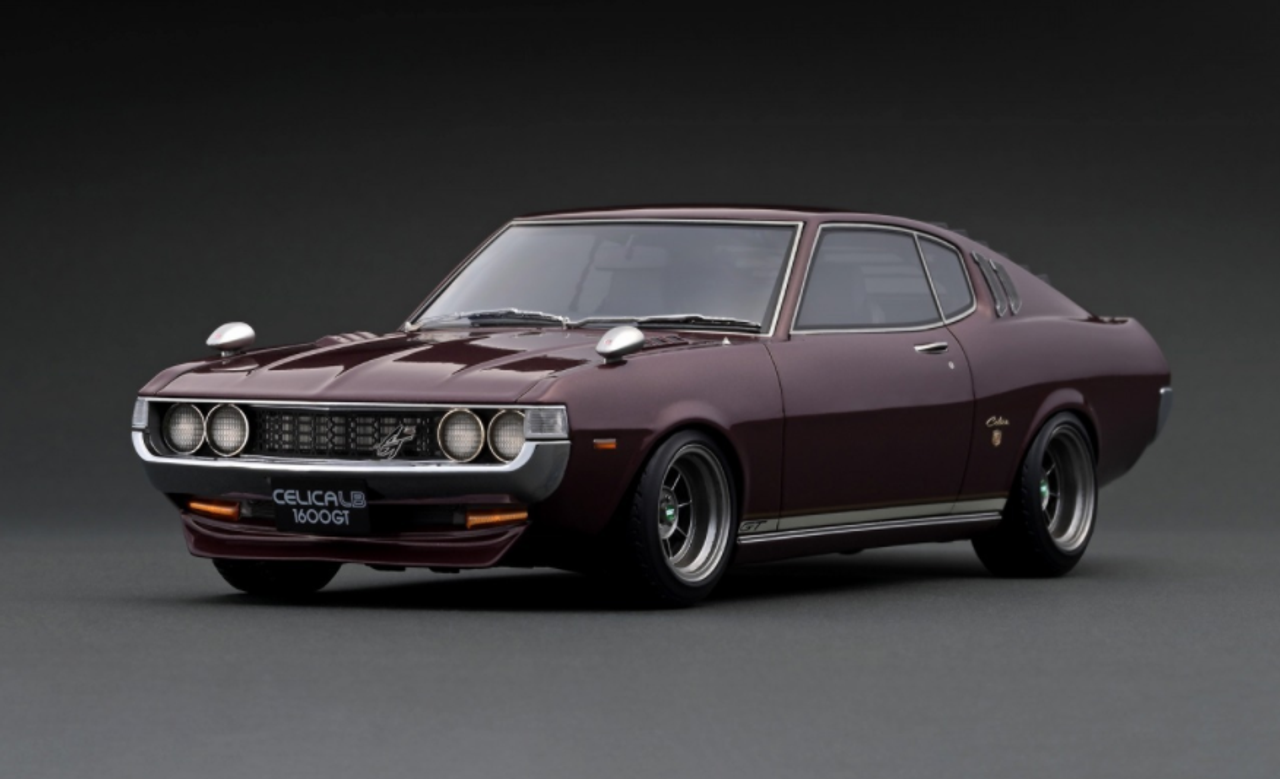 1/18 Ignition Model Toyota Celica 1600GT LB (TA27) Purple Metallic Resin Car Model