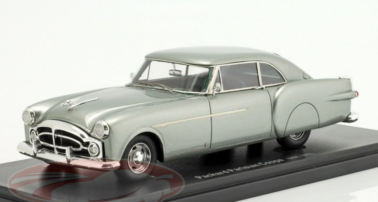 1/43 AutoCult 1952 Packard Parisian Coupe (Light Green Metallic) Car Model