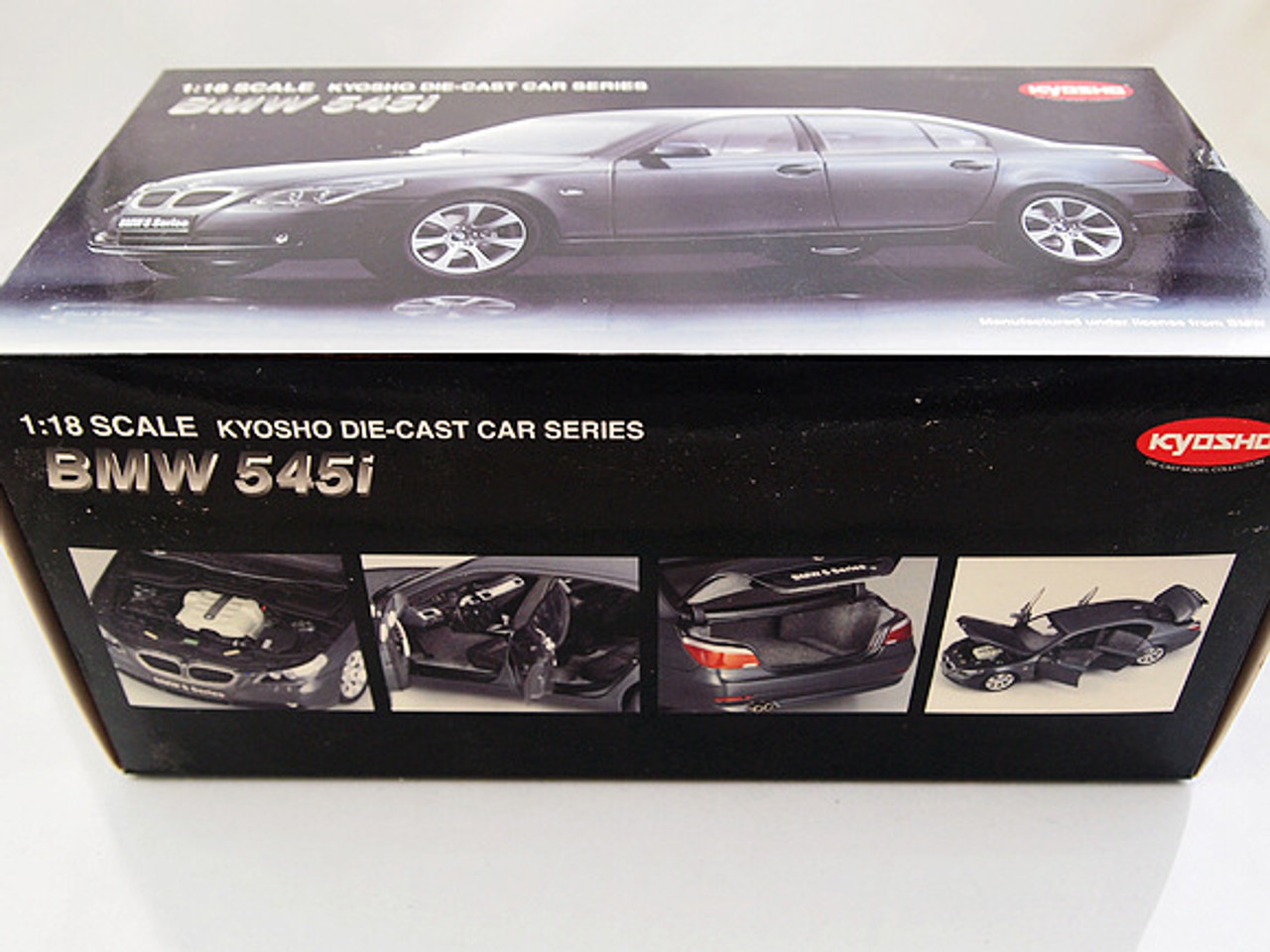 1/18 Kyosho BMW E60 5 Series 545i (Grey) Diecast Car Model