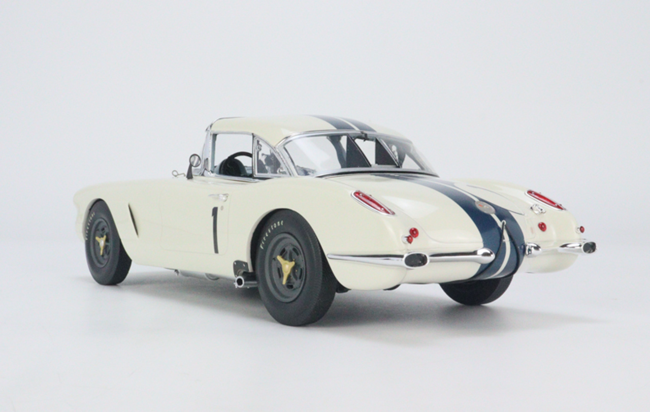  1/18 RAR #1 Cunningham1960 Chevrolet Corvette-1960 24 Hours of Le Mans 