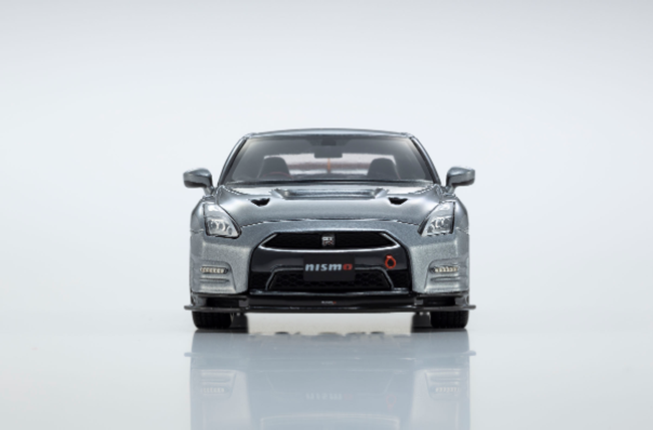 1/43 Kyosho Nissan GT-R R35 NISMO Grand Touring Car Gray Resin Car Model