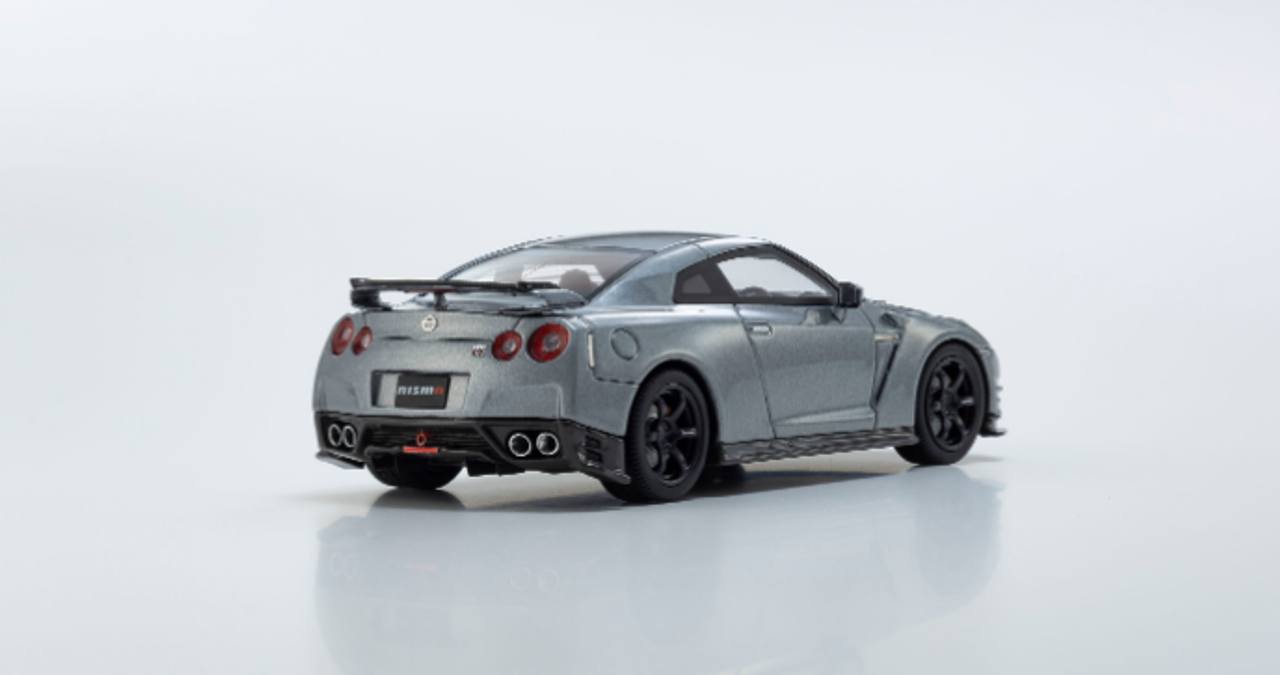 1/43 Kyosho Nissan GT-R R35 NISMO Grand Touring Car Gray Resin Car Model