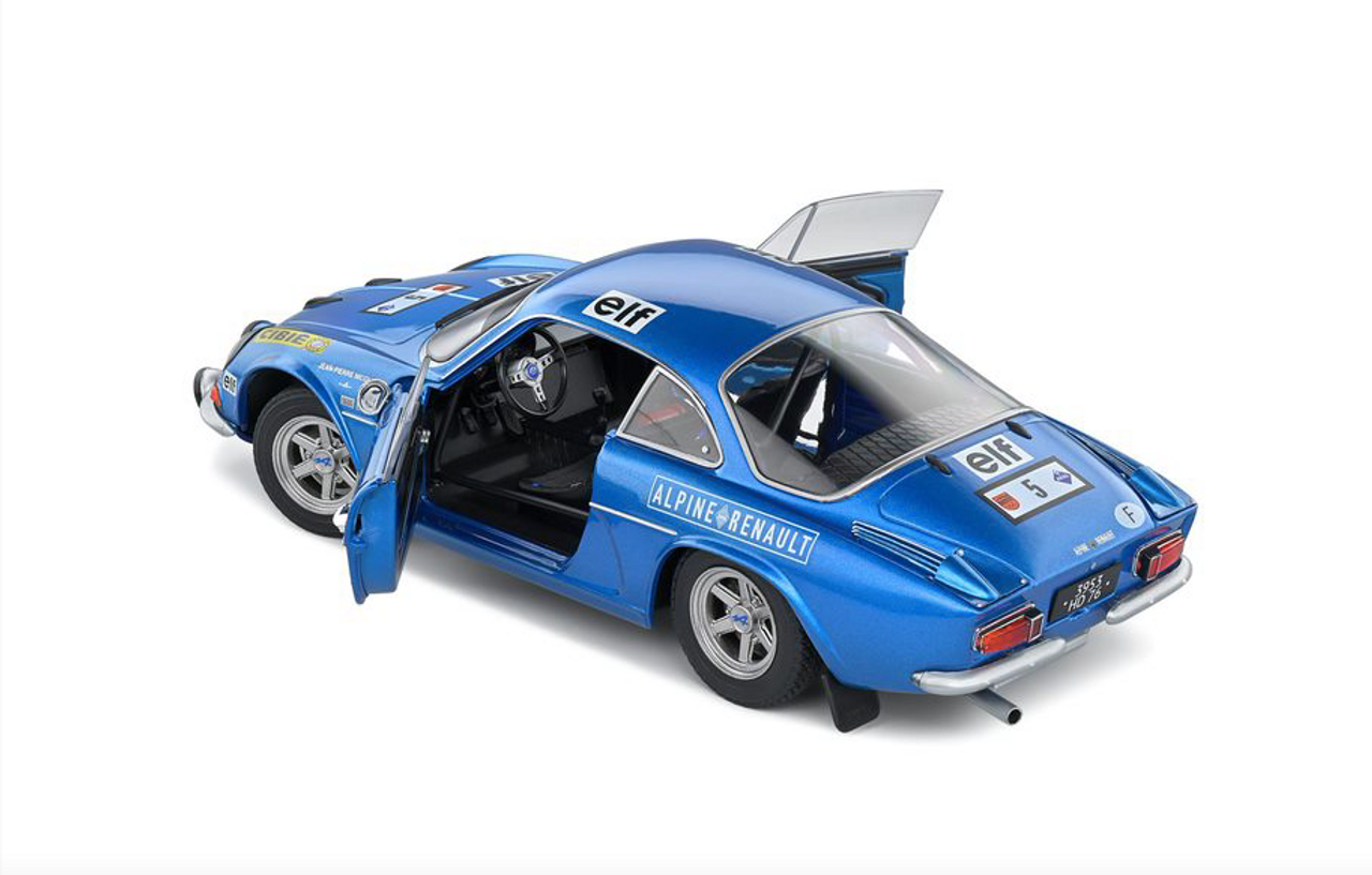 1/18 Solido 1972 Renault Alpine A110 1600S #5 Winner Olympia