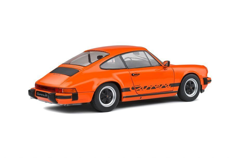 1/18 Solido 1977 Porsche 911 (930) 3.0 Carrera (Orange) Diecast