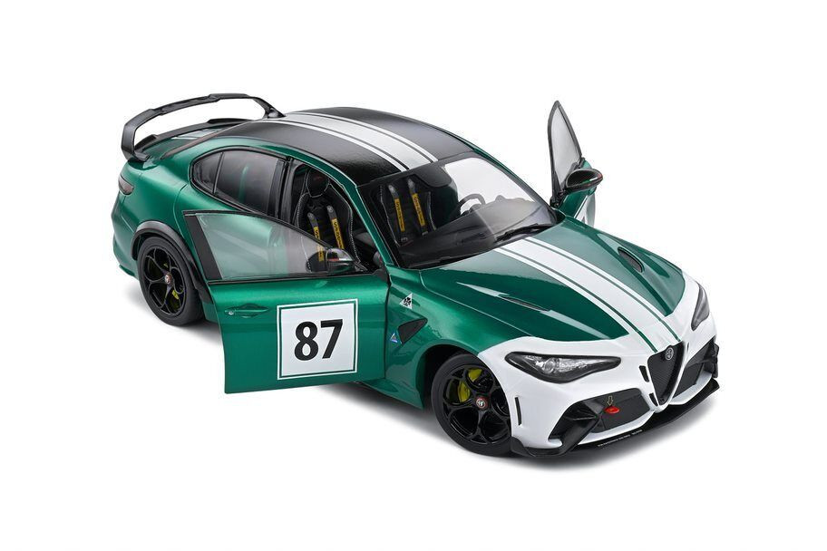 Solido 1/18 Alfa Romeo Giulia GTA M Juliet - Modèle De Collection Rouge/Or