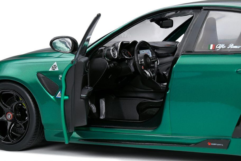 1/18 Solido 2021 Alfa Romeo Giulia GTA M #87 Hommage Nürburgring