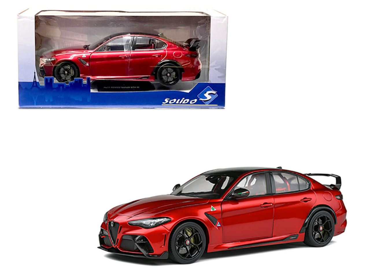 ソリド 1/18 アルファロメオ ジュリア GTAm 2021 レッド Solido
