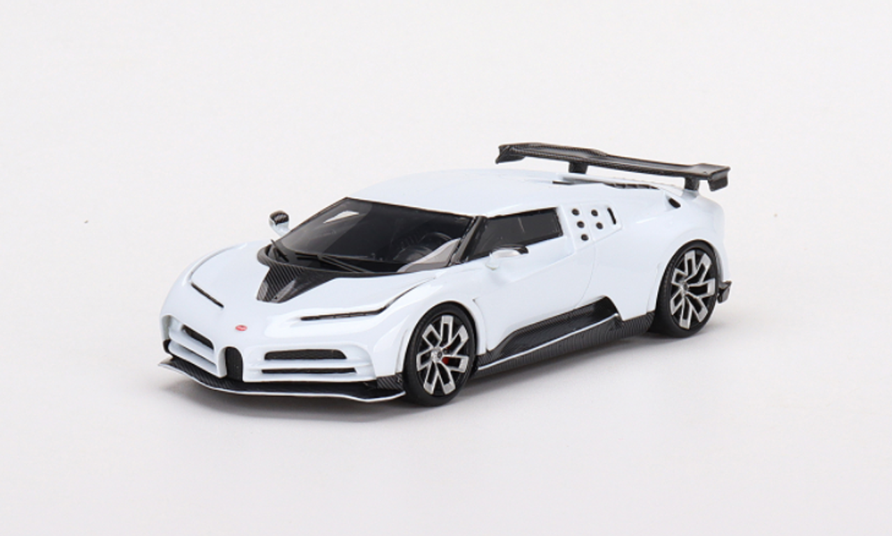 1/43 TSM Model Bugatti Centodieci White