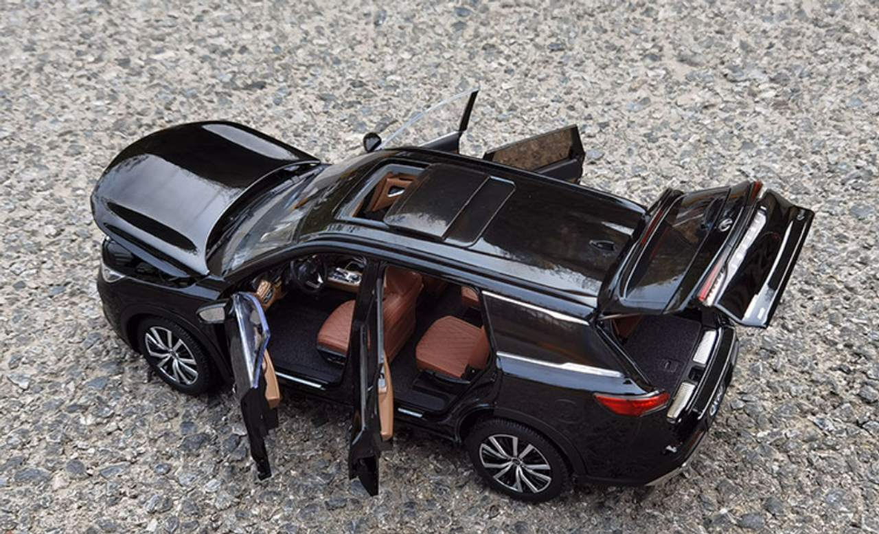 1/18 Dealer Edition 2022 Infiniti QX60 (Black) Diecast Car Model