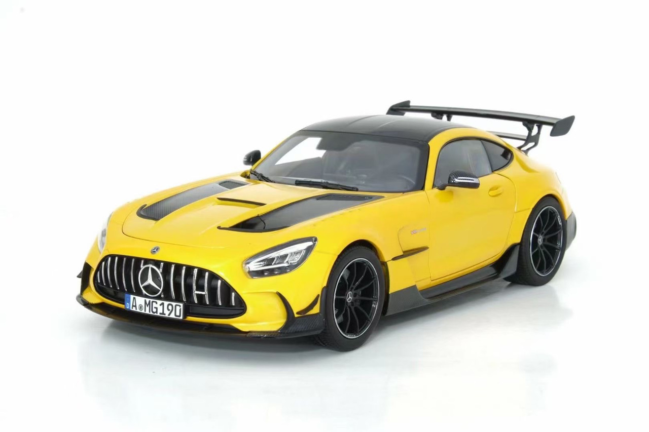 1/18 Norev Mercedes-Benz AMG GTR Black Series (Yellow) Diecast Car Model