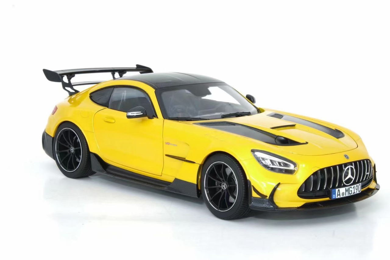 1/18 Norev Mercedes-Benz AMG GTR Black Series (Yellow) Diecast Car Model