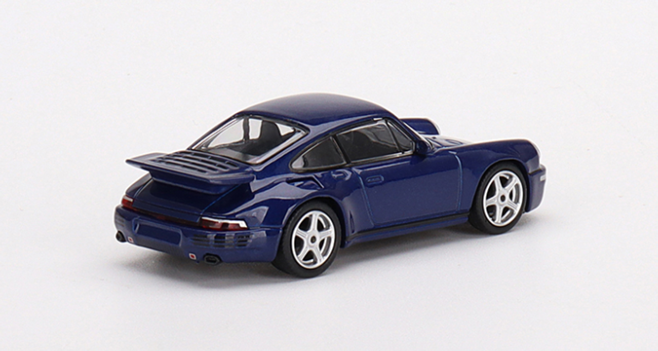 1/64 Mini GT Porsche 911 964 RUF CTR Anniversary (Dark Blue) Diecast Car  Model 