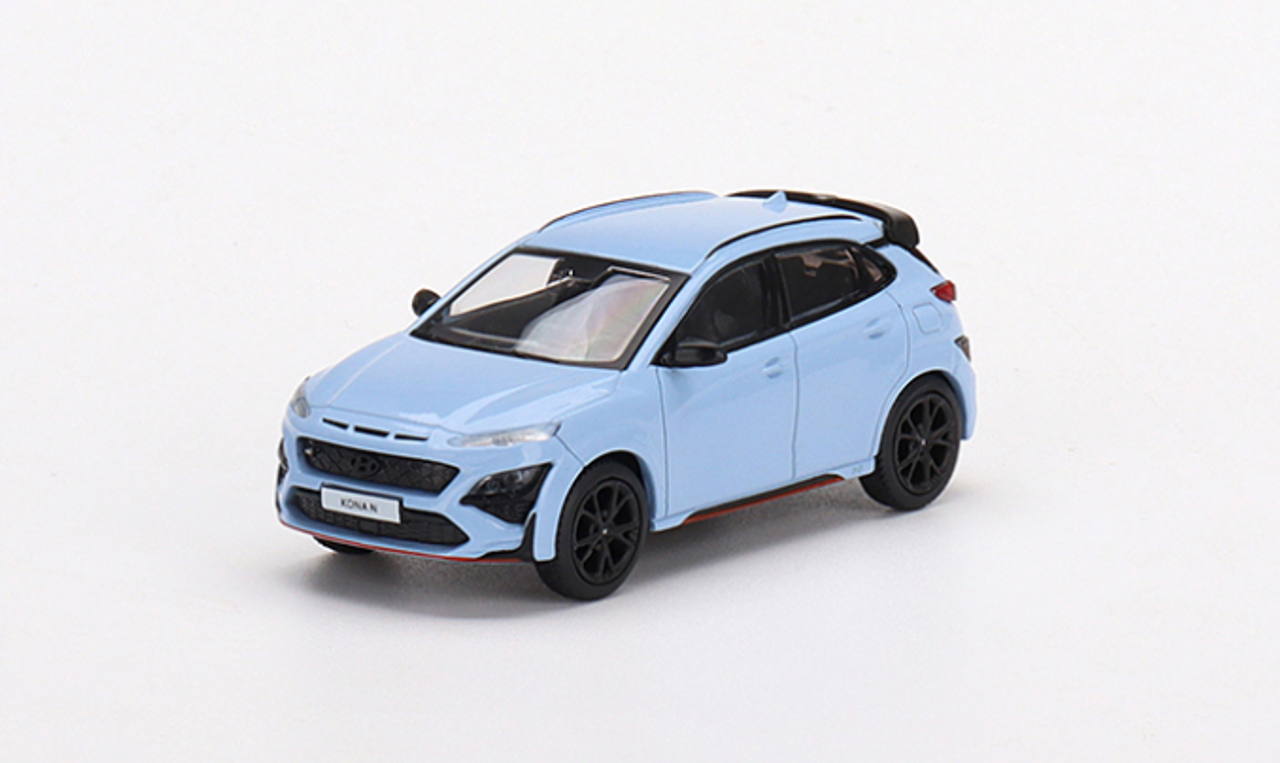 1/64 Mini GT Hyundai Kona N Performance (Blue) Diecast Car Model